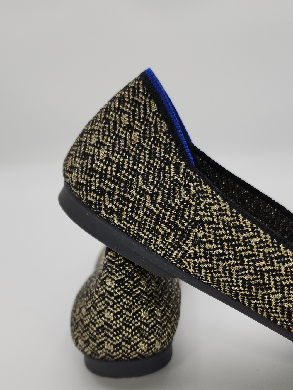 Rothy's The Point II Sparkle Herringbone, 7.5 - Picture 6 of 16
